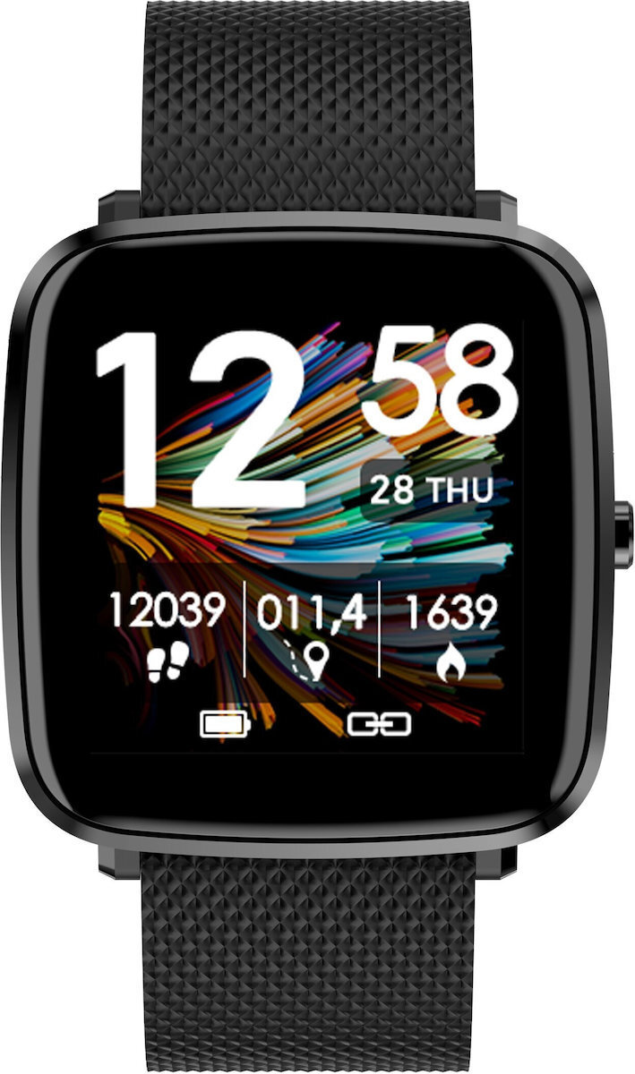 Bemi Odi ECG Smartwatch with SIM and Heart Rate Monitor Black view 3