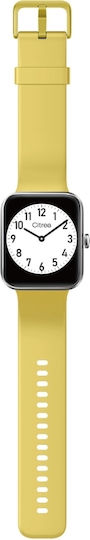 Q&Q Citrea Smartwatch with Heart Rate Monitor (Yellow) view 5