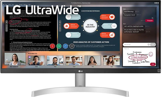 LG 29WN600-W Ultrawide IPS HDR Monitor 29" FHD 2560x1080 with Response Time 5ms GTG