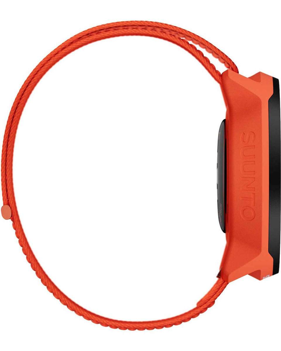 Suunto Run Stainless Steel 46mm Smartwatch with Heart Rate Monitor (Coral Orange) view 8