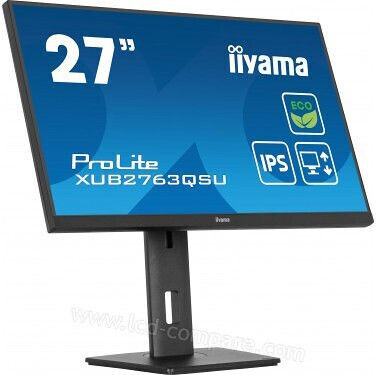 Iiyama ProLite XUB2763QSU-B1 IPS Monitor 27" QHD 2560x1440 with Response Time 2ms GTG view 2