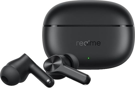 Realme Buds T200x Bluetooth Handsfree Earphones with Sweat Resistance and Charging Case Black view 4