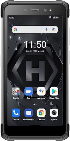 Hammer Iron 4 Dual SIM (4GB/32GB) Resistant Smartphone Black / Silver view 3