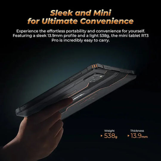 Oukitel RT3 Pro 4G 8Inches Tablet (4GB/128GB) Black view 6