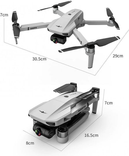 SLX KF102 Drone 5G with 4K Camera and Controller góc nhìn 4