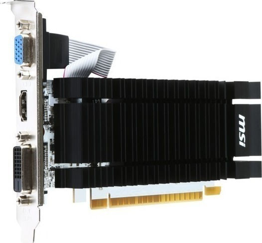 MSI GeForce GT 730 2GB GDDR3 Low Profile Graphics Card vista 2