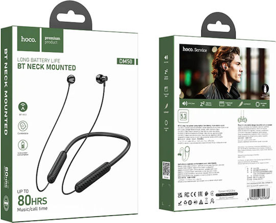 Hoco DM50 In-ear Bluetooth Handsfree Headphones Black — вид 2