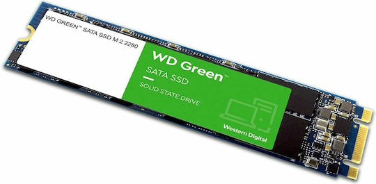 Western Digital Green SSD 480GB M.2 Type with SATA III Connection WDS480G3G0B