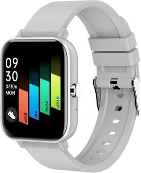 H10 1.69 Inch Screen Bluetooth Call Smart Watch Support Heart Rate Blood Pressure/sleep Monitoring Color Grey