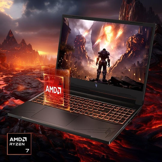 Acer Nitro V Gaming ANV16-41 16" IPS FHD+ 165Hz (Ryzen 7-8845HS/16GB/1TB SSD/GeForce RTX 4060/W11 Home) (US Keyboard) Ansicht 8