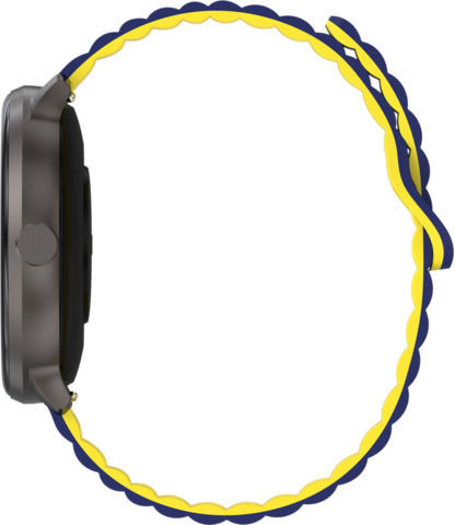 Canyon Jacky SW-69 Waterproof Smartwatch with Heart Rate Monitor (Blue-Yellow) view 3