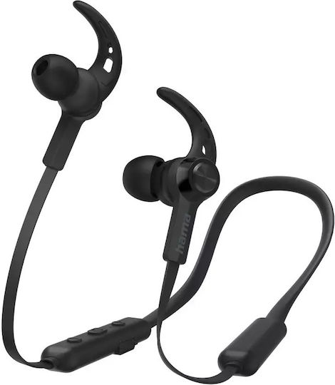 HAMA Freedom Neck III In-ear Bluetooth Handsfree Earphones Black view 4