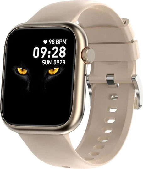 Smartwatch 3gw1043 Beige view 1