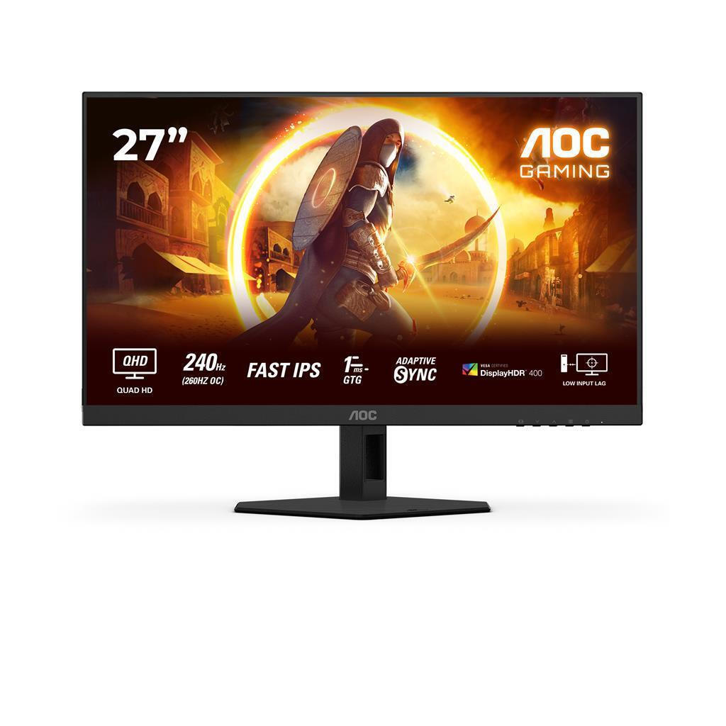 AOC Q27G4ZR IPS Monitor 27" QHD 2560x1440 240Hz with Response Time 1ms GTG
