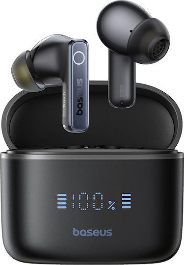 Baseus Bowie 30 In-ear Bluetooth Handsfree Earphones with Sweat Resistance and Charging Case Black view 2