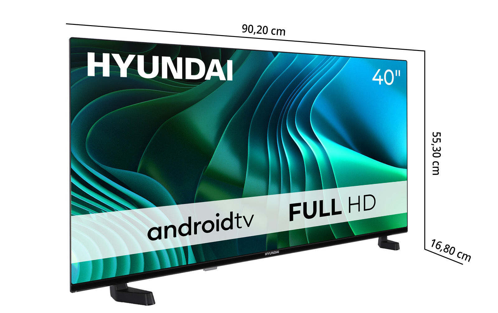 Hyundai Smart TV 40" Full HD LED FLA40450 HDR 2025 view 5