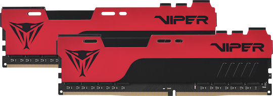 Patriot Viper Elite ΙΙ DDR4 32GB RAM with 2x16GB Modules and Speed 3200 for Desktop PVE2432G320C8K view 4