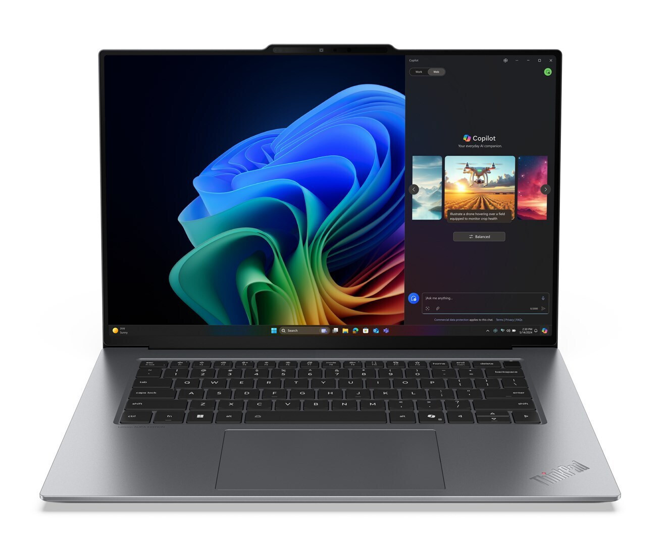 Lenovo ThinkPad X9-15 15.3" (Ultra 7-258V/32GB/1.0TB SSD/W11 Pro) (US Keyboard) view 2