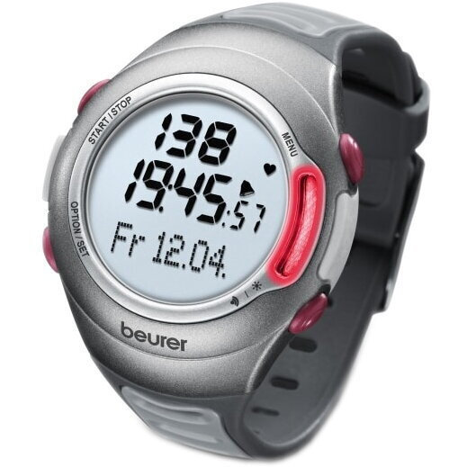 Beurer PM 70 Waterproof Smartwatch with Heart Rate Monitor (Gray) view 1