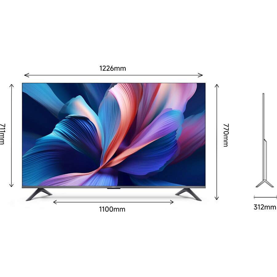 Xiaomi Smart TV 55" 4K UHD QLED A Pro HDR (2026) L55MB-APEU vista 4
