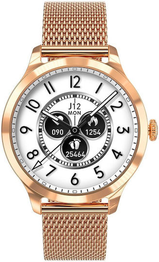 Aoke GK10 Smartwatch with Heart Rate Monitor (Gold)