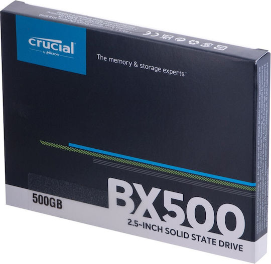Crucial BX500 SSD 500GB Type 2.5'' with SATA III Connection CT500BX500SSD1 view 6