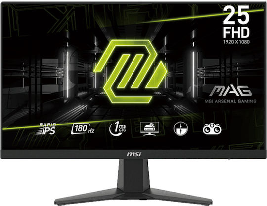 MSI MAG 256F IPS Monitor 24.5" FHD 1920x1080 180Hz with Response Time 1ms GTG view 6