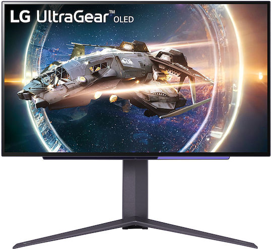 LG UltraGear 27GR95QE-B OLED HDR Gaming Monitor 27" QHD 2560x1440 240Hz with Response Time 0.03ms GTG view 1