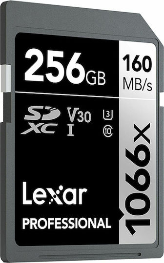 Lexar Professional 1066x SDXC 256GB Class 10 U3 V30 UHS-I view 4