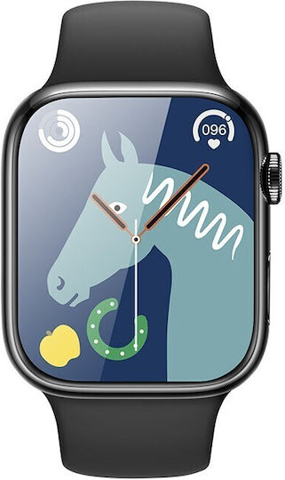 Hoco Y12 Smartwatch with Heart Rate Monitor (Black) view 3