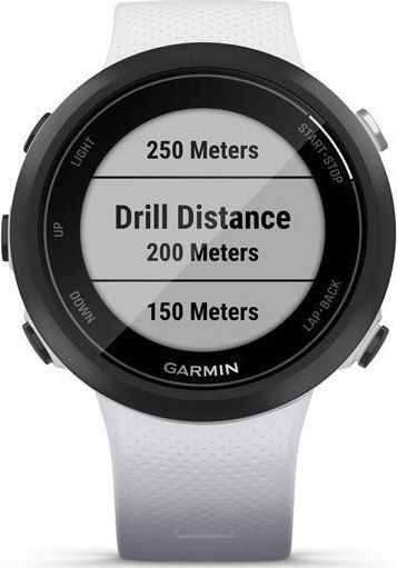 Garmin Swim 2 42mm Waterproof Smartwatch with Heart Rate Monitor (Whitestone) view 4