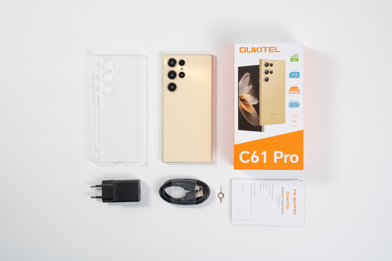 Oukitel C61 Pro Dual SIM (8GB/256GB) Black view 8