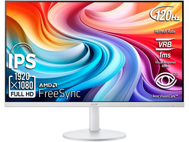 Acer SA243YG0wi IPS Monitor 23.8" FHD 1920x1080 White view 6