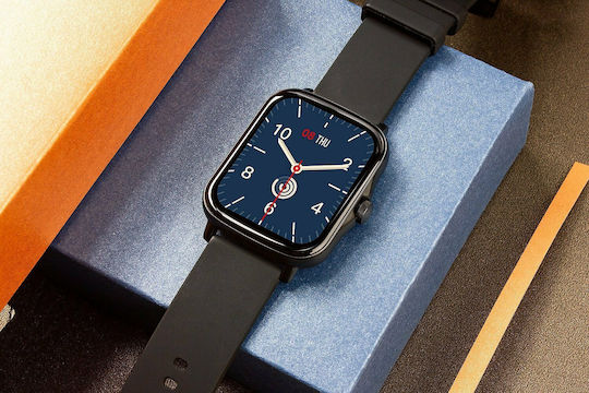 Colmi P8 Plus 43mm Smartwatch with Heart Rate Monitor (Black) view 5