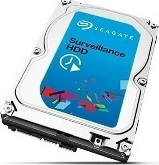 Seagate Surveillance HDD 6TB Hard Drive 3.5" SATA III 7200rpm with 128MB Cache for Recorder ST6000VX0001