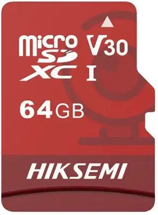 Hikvision microSDXC 64GB V30 92MB/s