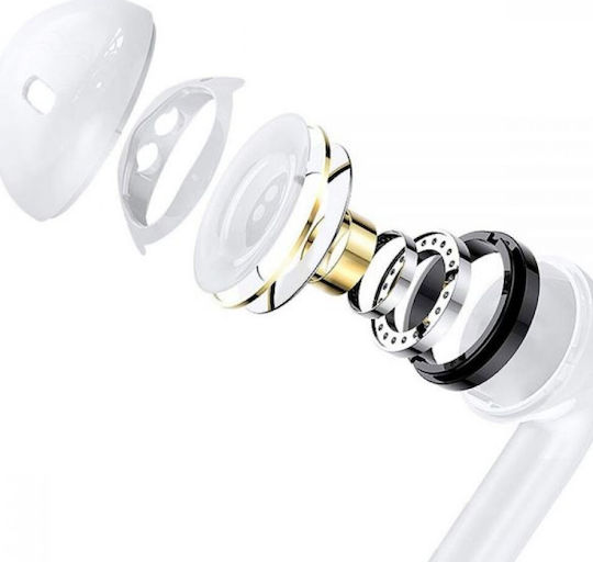 ObaStyle M9S In-ear Bluetooth Handsfree Earphones with Charging Case White view 4