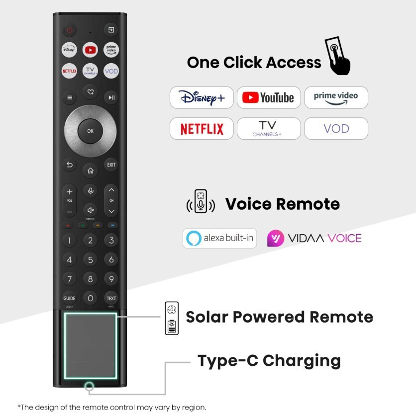 Hisense Smart Television 75" 4K UHD LED 75U8Q (2025) view 6