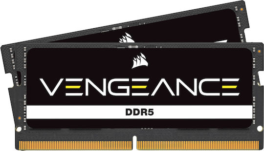 Corsair Vengeance 32GB DDR5 RAM with 2 Modules (2x16GB) and 4800 Speed for Laptop (CMSX32GX5M2A4800C40) view 3
