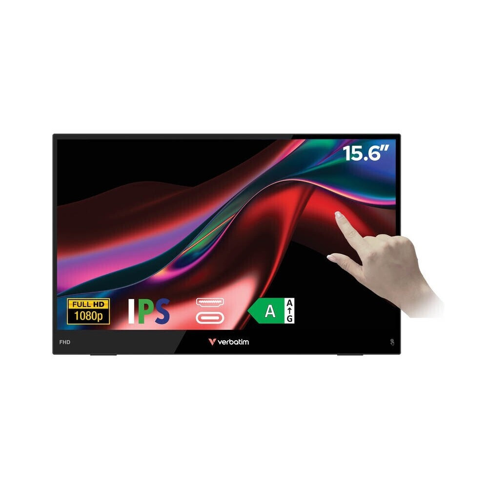 Verbatim Light 32402 IPS HDR Touch Portable Monitor 15.6" FHD 1920x1080 with Response Time 10ms GTG view 6