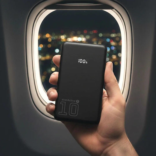 everActive EB-11QB Power Bank 10000mAh 20W with USB-A Port and 2 USB-C Ports Black view 7