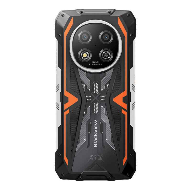 BlackView Rock 2 5G Dual SIM (8/256GB) Rugged Smartphone Orange Ansicht 6