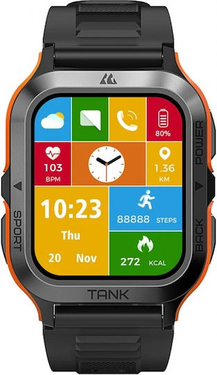 Kospet Smartwatch (Orange) view 2