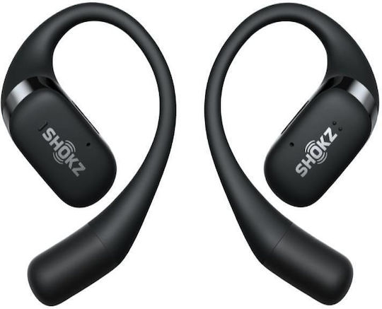 Shokz OpenFit Air Open Ear Bluetooth Handsfree Earphones with Sweat Resistance and Charging Case Black vue 7