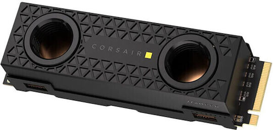 Corsair MP700 PRO Hydro X SSD 2TB M.2 Type with PCI Express 5.0 Connection and Heatsink CSSD-F2000GBMP700PHX vue 2