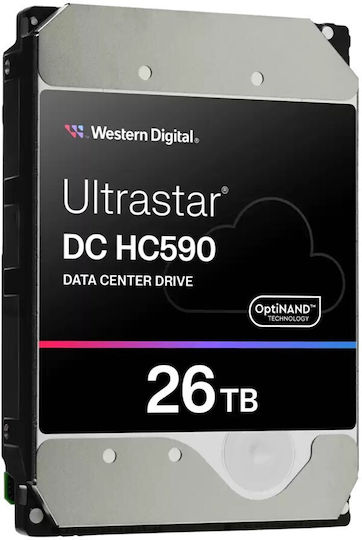 Western Digital DC HC690 26TB HDD Hard Drive 3.5" SATA III 7200rpm with 512MB Cache for NAS / Server / Recorder 0F65672 view 4