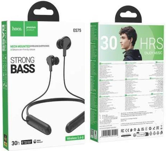 Hoco ES75 In-ear Bluetooth Handsfree Earphones with Sweat Resistance Black view 3