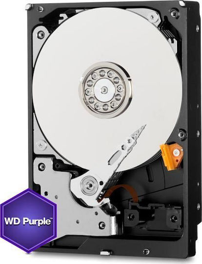 Western Digital Purple 1TB HDD Hard Drive 3.5" SATA III 5400rpm with 64MB Cache for Recorder WD10PURZ view 4