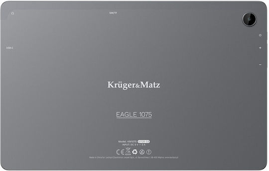 Kruger & Matz KM1075 4G 10.4" Tablet (6GB/128GB) Gray view 7