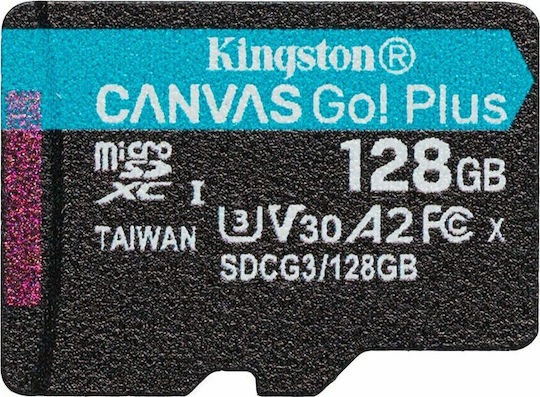 Kingston Canvas Go! Plus microSDXC 128GB U3 V30 UHS-I 170MB/s with Adapter view 5
